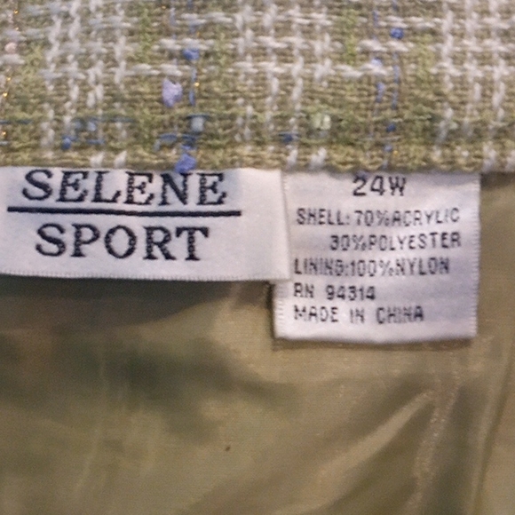 NWOT Selene Sport Skirt suit size 24W - Picture 12 of 12